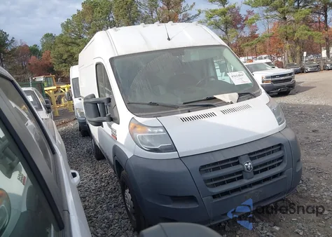 2017 Ram Promaster 1500 High Roof 136 Wb from USA, damaged, VIN 3C6TRVBG8HE506129